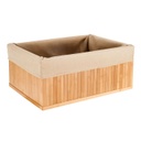 Nagy bambusz tároló doboz béléssel - VAHINE
