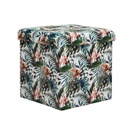 Összehajtható puff dzsungel mintával - JUNGLE