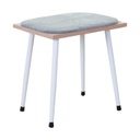 Négy lábas ülőke, tölgy ülőrésszel, szürke - JAPANDI