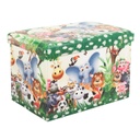 Összehajtható puff mese állatos mintával - COUCOU