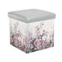 Összehajtható puff virágos mintával - HARMONIE FLORALE