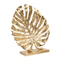 Pálmalevél asztali dísz aranyozott, - PALMIER