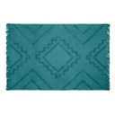 Rombusz mintás szőnyeg, 120x170 cm, türkiz - ALI