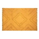 Rombusz mintás szőnyeg, 120x170 cm, okkersárga - ALI