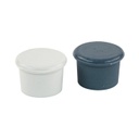 Szilikon dugó szett, 2 db, szürke-fehér - BOUCHON