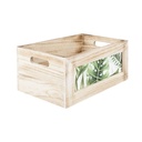 Tárolódoboz dzsungel mintával, kicsi - AMAZONE