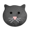 Cicás fürdőszobaszőnyeg, 90 cm, sötétszürke - MIMI