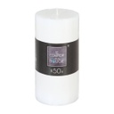 Tömbgyertya, 14 cm, fehér - BUCHE