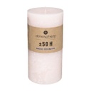 Tömbgyertya, 14 cm, halványrózsaszín - BUCHE