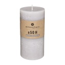 Tömbgyertya, 14 cm, világosszürke - BUCHE