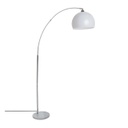 Íves állólámpa, márvány talppal, 185 cm, fehér - HENNES