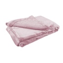 Bársony hatású takaró, 130x180 cm, púderrózsaszín - VISON
