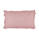 Rojtos díszpárna, 30x50 cm, rózsaszín - BORNEO