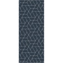 Háromszög mintás falmatrica, 250x45 cm, antracit-fehér - ASTRAL