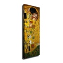 Vászon falikép, Gustav Klimnt másolat, A csók, aranysárga - GUSTAV