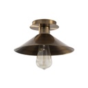 Indusztriális stílusú mennyezeti lámpa, réz - OVNI