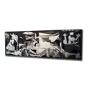 Vászon falikép, Pablo Picasso másolat, Guernica, fekete-fehér - GUERNICA