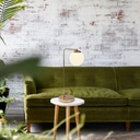 Asztali lámpa, réz -