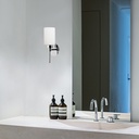 Fali lámpa, ezüst -