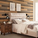 Fali lámpa, fekete -