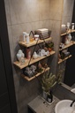 Falipolc, arany
fekete -