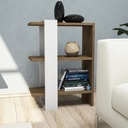 Könyvespolc, diófa
fehér -