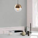 Mennyezeti lámpa, arany -