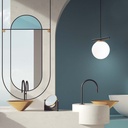 Mennyezeti lámpa, fehér
fekete -