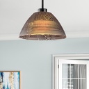 Mennyezeti lámpa, fekete -