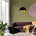 Mennyezeti lámpa, fekete -