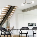 Mennyezeti lámpa, fehér
fekete -