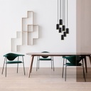 Mennyezeti lámpa, fekete
ezüst -