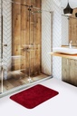 Fürdőszobaszőnyeg, piros -