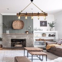Mennyezeti lámpa, diófa - VIENNE