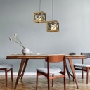 Mennyezeti lámpa, diófa
fekete - DALI