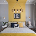 Mennyezeti lámpa, diófa - NIAGARA