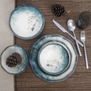 24 db-os étkészlet, többszínű -