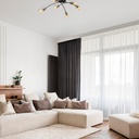 Mennyezeti lámpa, fekete
arany -