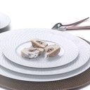 24 db-os étkészlet, fehér -