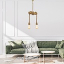 Mennyezeti lámpa, diófa
arany -