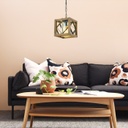 Mennyezeti lámpa, diófa
fekete -