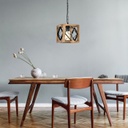 Mennyezeti lámpa, diófa
fekete -