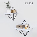 Falipolc, fehér
fekete -