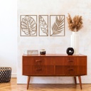 Fém fali dekoráció, réz -