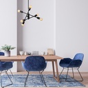 Mennyezeti lámpa, fekete -