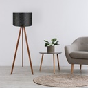 Állólámpa, fekete
barna -