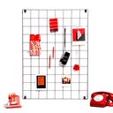 Fém fali dekoráció, hegyek, fekete -