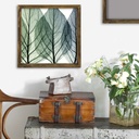 Keretezett falikép, többszínű -