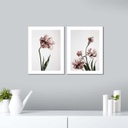 Falikép, 2 db, többszínű -