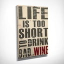 Vászon falikép, többszínű -